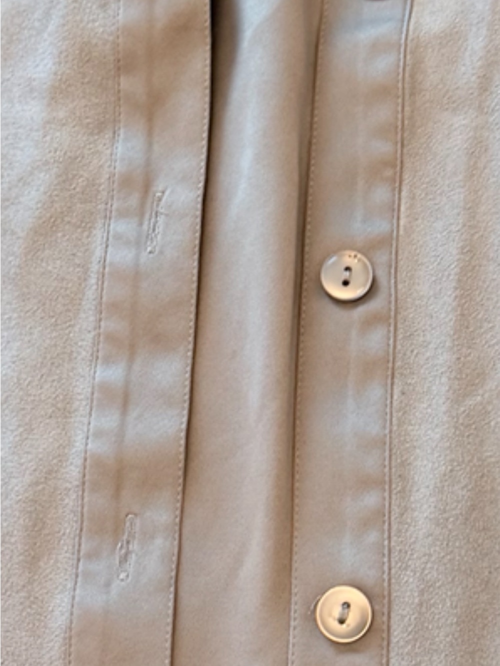 Wide-Leg Button-Front Set in Taupe - Picture 3 of 12